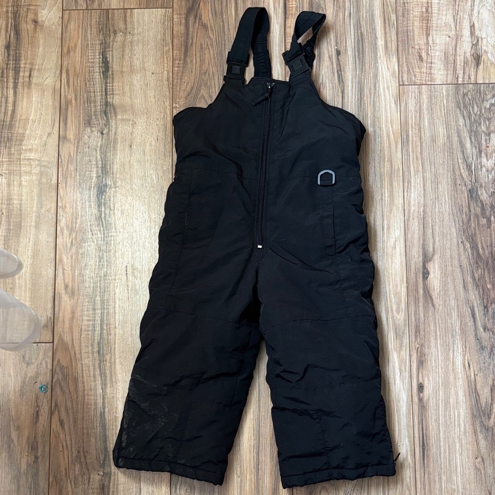 Canyon River Blues Black Kids Overalls